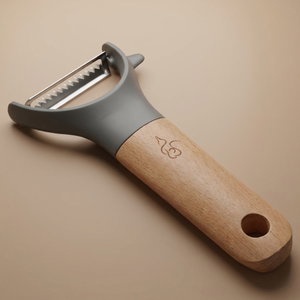 Al Saif Gallery Wood Peeler, 15x6 cm - Wood Grey product image