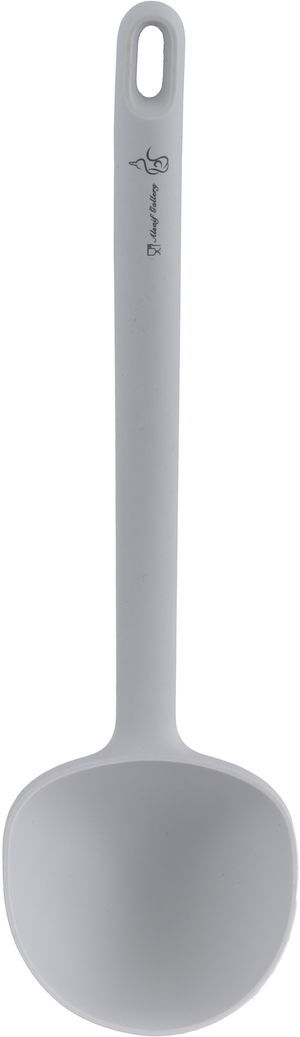 ملعقة تقليب طعام سيليكون السيف غاليري، 28×8 سم - رمادي فاتح product image