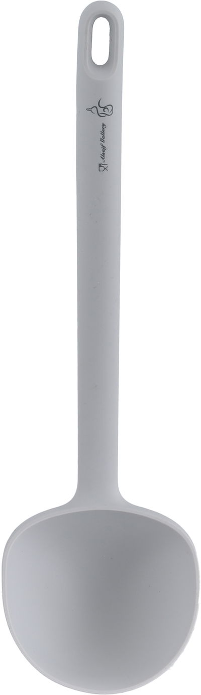 ملعقة تقليب طعام سيليكون السيف غاليري، 28×8 سم - رمادي فاتح product image 1