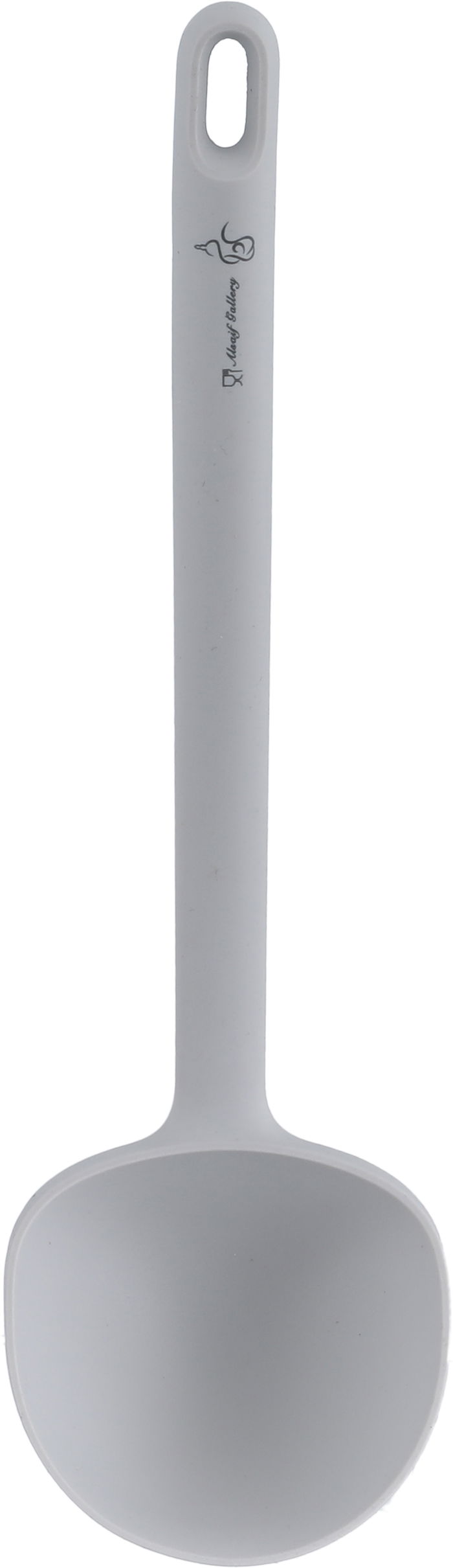 ملعقة تقليب طعام سيليكون السيف غاليري، 28×8 سم - رمادي فاتح product image 1