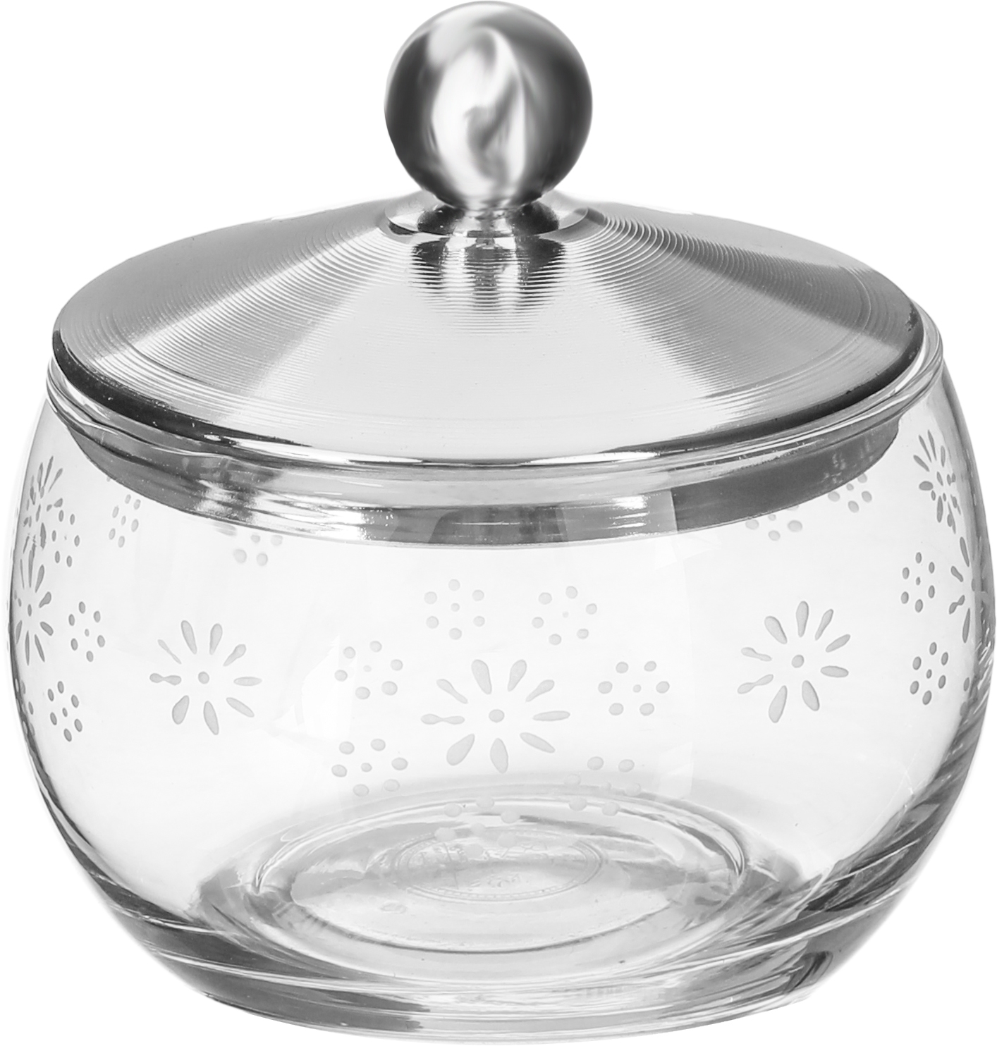 طقم تقديم بيالات و فناجين زجاج السيف غاليري، 25 قطعة مع سكرية - شفاف product image 5