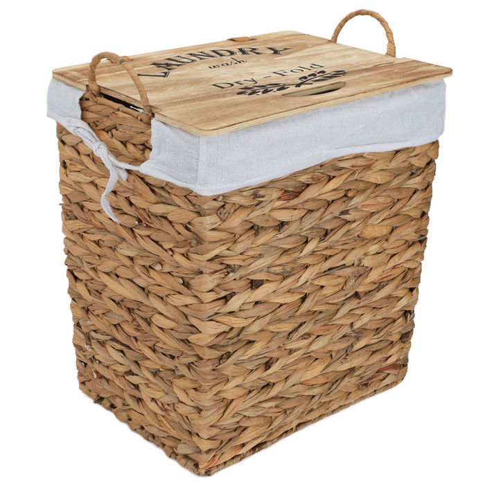Al Saif Gallery Wicker Baskets Set, 43x34x51 / 40x30x44 / 38x26x36 cm, 3 Pieces - Brown product image 2