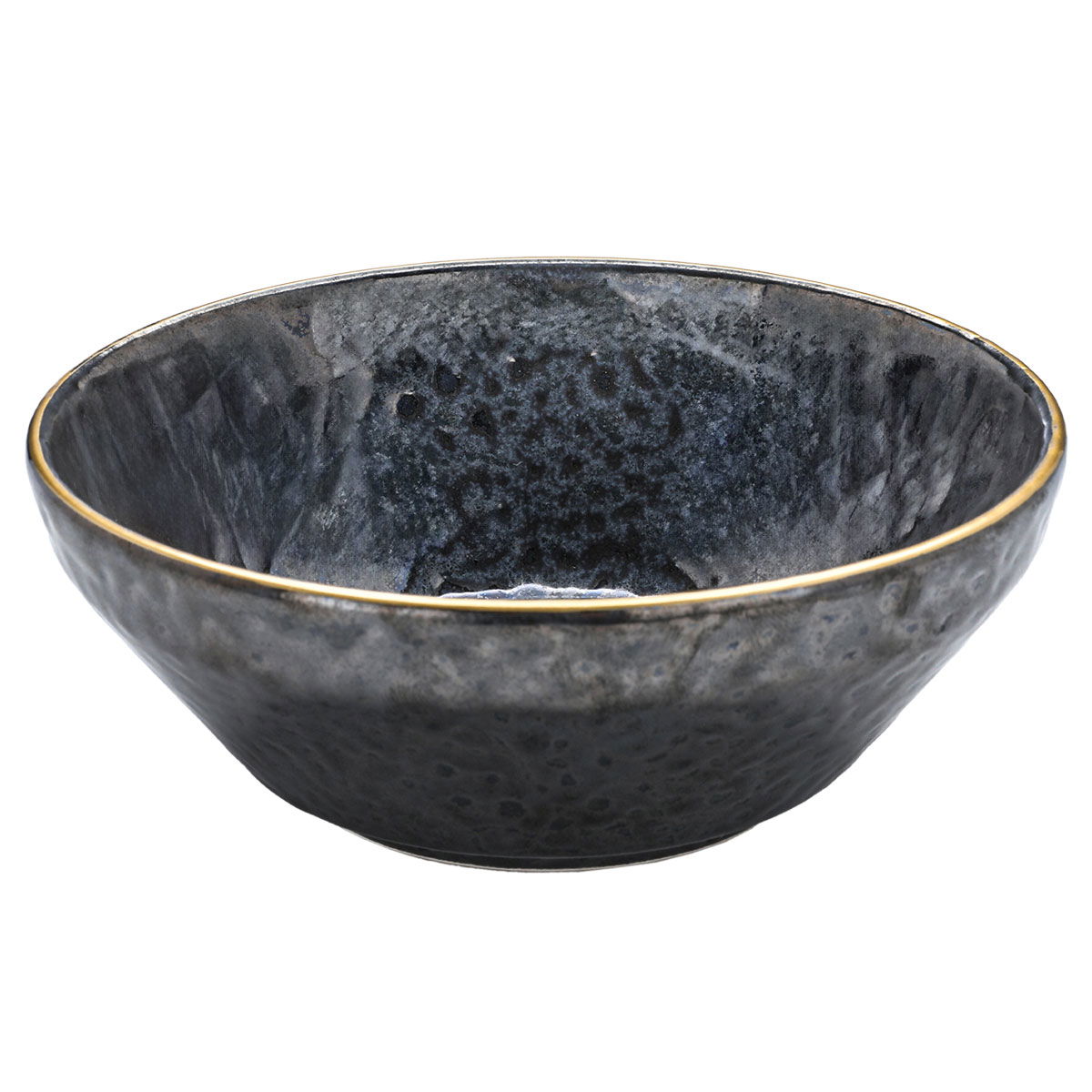 Al Saif Gallery Porcelain Soup Bowl, 14 cm - Black product image