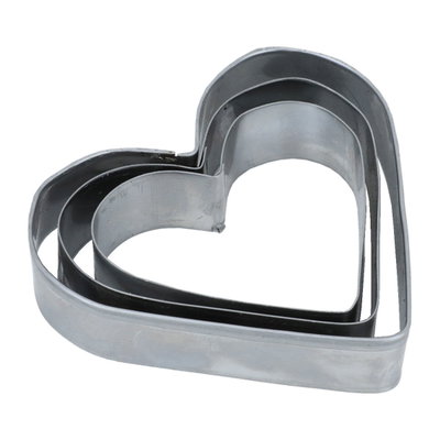 طقم قواطع معجنات معدنية السيف غاليري، 3 قطع - فضي product image 2