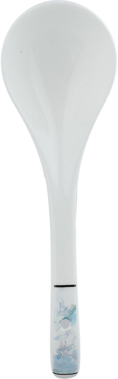 Golden Gallery Porcelain Glass Soup Set, 16 Pieces, Embossed - Translucent White product image 5