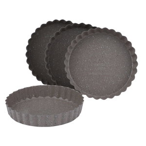 طقم قوالب كيك جرانيت بيت شيف، 4 قطع - بني product image 2