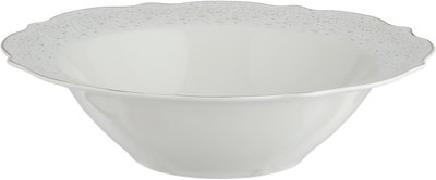 طقم تقديم سفرة بورسلان السيف غاليري، 65 قطعة - أبيض ذهبي product image 7