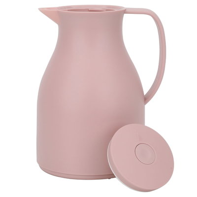 Al Saif Gallery Timeless Tullen thermos, 1 liter, thermal glass inner container, plastic outer shell - pink product image 3