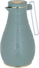 Al Saif Gallery Karam thermos set, 1/0.65 liter, Islamic pattern, thermal glass inner shell, plastic outer shell - green product image 7