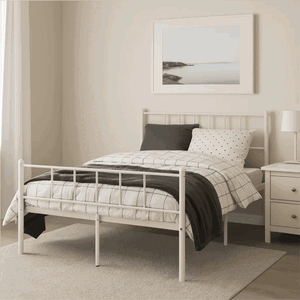 سرير حديد، 40×140×200 سم - أبيض product image