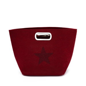 Al Saif Gallery fabric thermos bag, 58.5 x 36 cm - burgundy product image