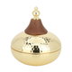 تمرية استيل السيف غاليري، 14x14x13 سم - ذهبي product image 1