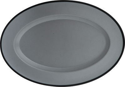 طقم سفرة ميلامين بن شيهون، 40 قطعة - رمادي اسود product image 5