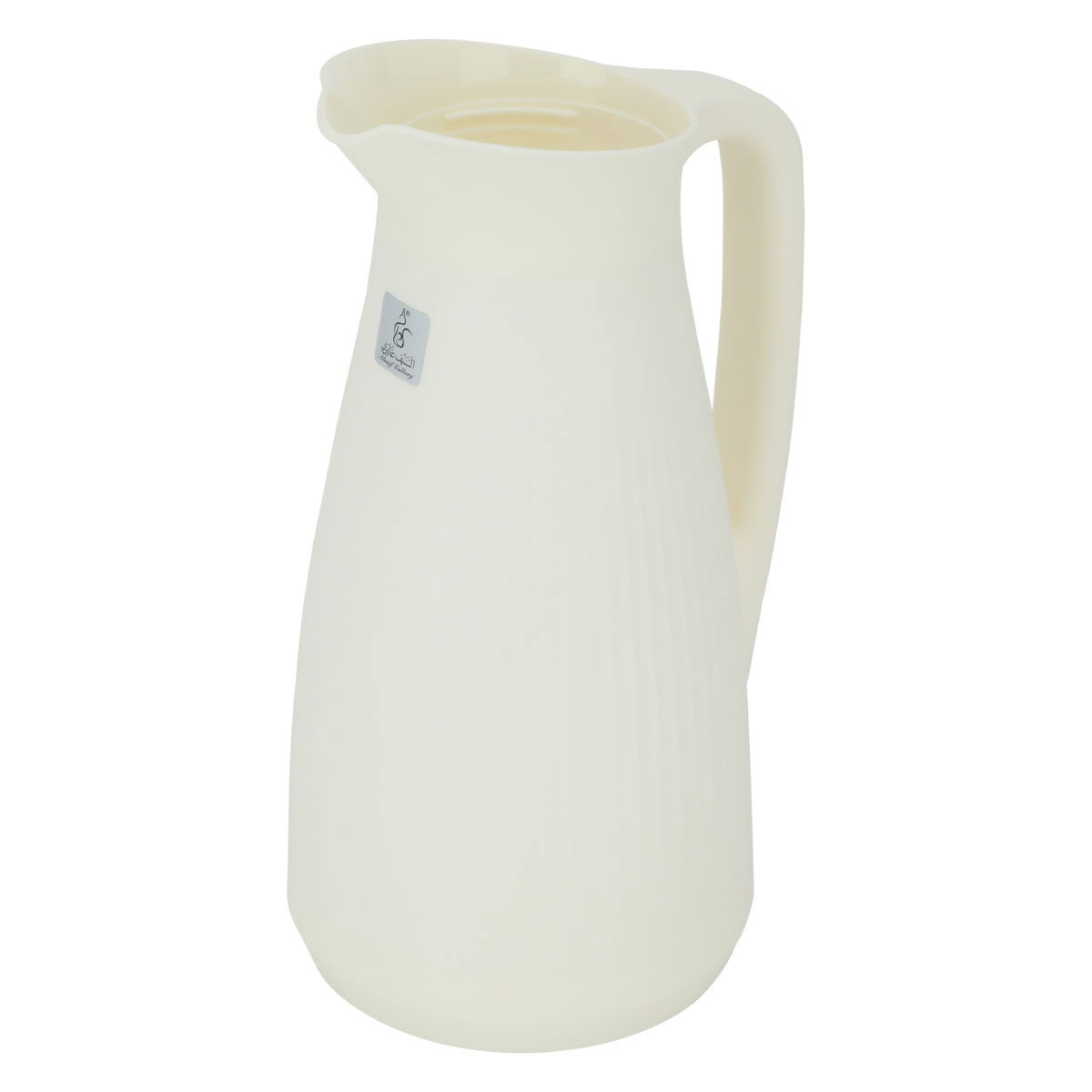 Timeless Manal glass thermos, 1 liter, plastic outer shell - cream product image 4