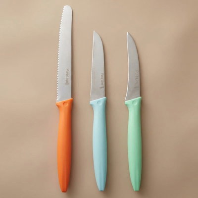 طقم سكاكين استيل السيف غاليري، 3 قطع - متعدد الالوان product image 1
