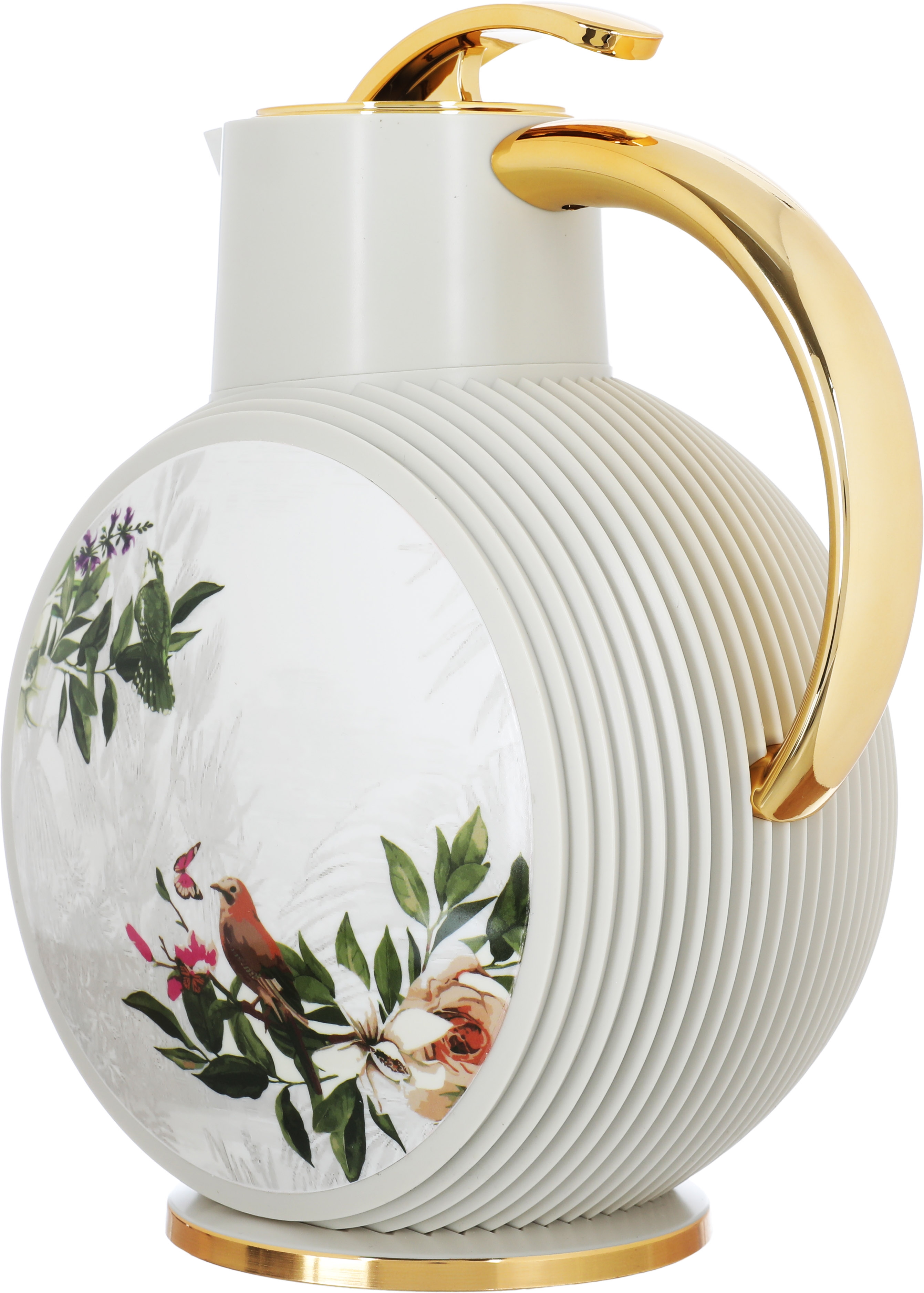 Glory Al-Jawhara Thermos, 900 ml, glass inner container, plastic outer shell - beige product image 3
