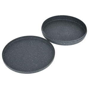 صينية كنافة مع غطاء جرانيت السيف غاليري، 26 سم - رمادي product image 2