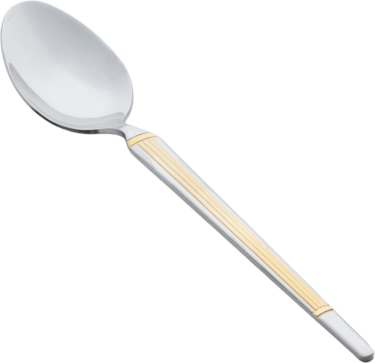 Al Saif Gallery steel cutlery set, 72 pieces - golden silver product image 25