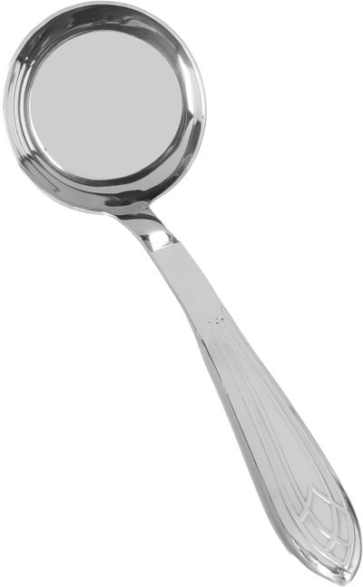 طقم ملاعق طبخ استيل مع ستاند السيف غاليري، 7 قطع - فضي product image 4