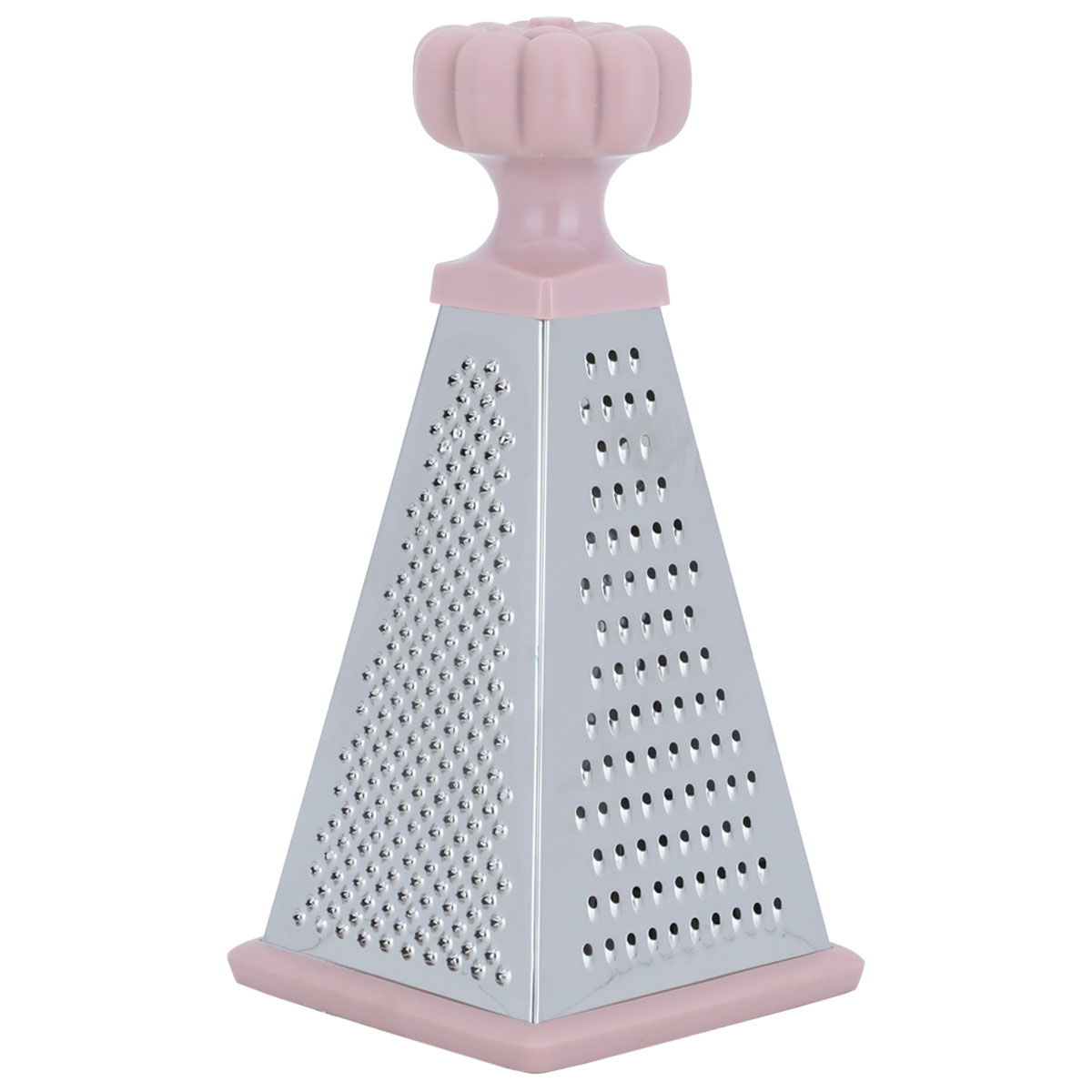Steel Al Saif Gallery grater, 4 sides, pyramid shape - small pink product image 1