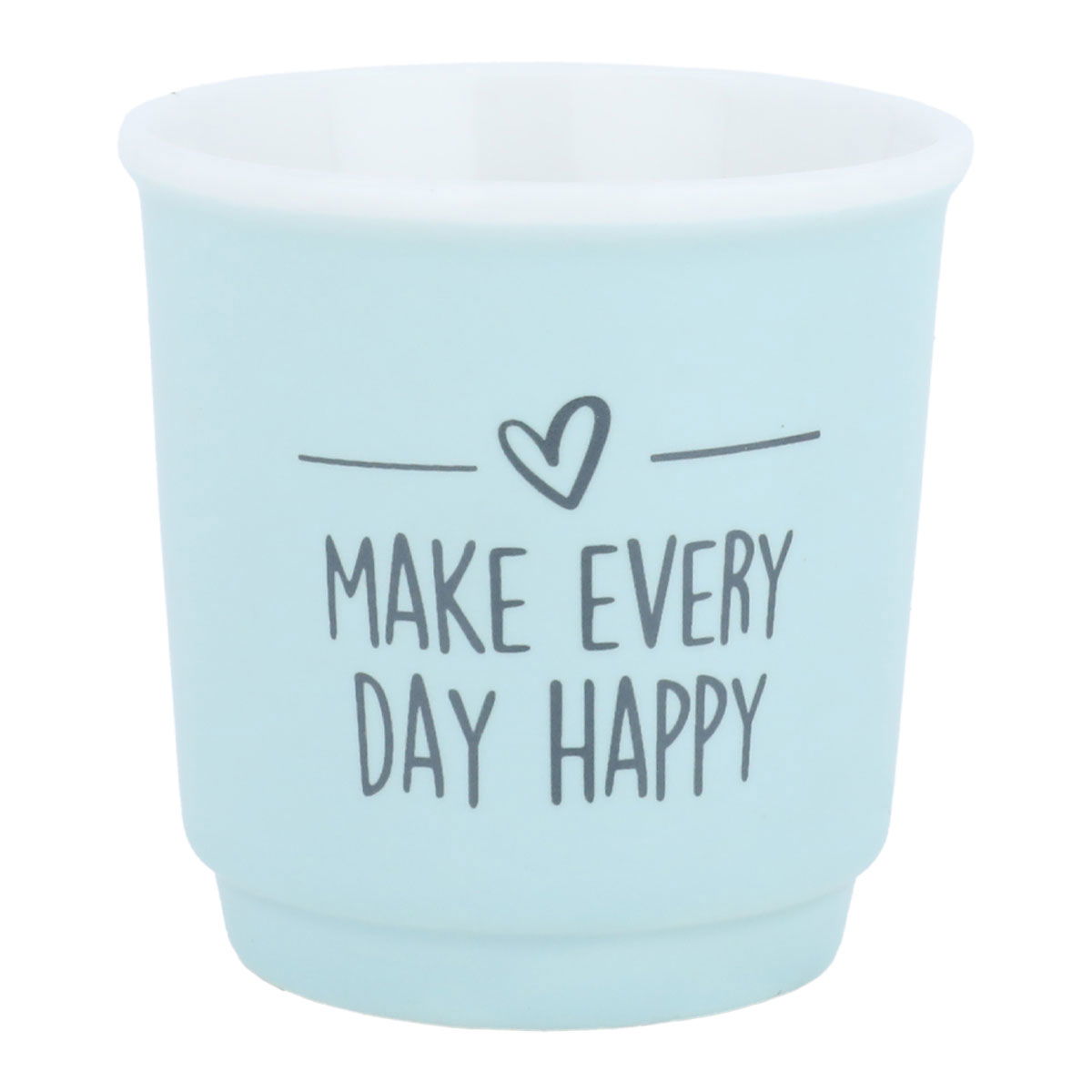 Al Saif Gallery porcelain mug, 100 ml, with writing - Cyan product image 1