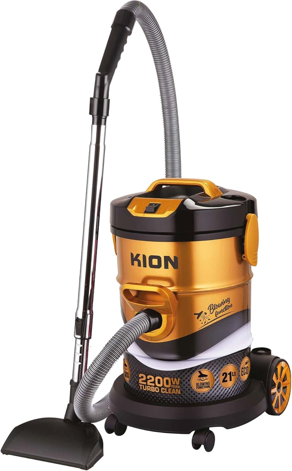 Kion Barrel Vacuum Cleaner, 2200 Watt, 25 Liter, OR-DVC 622 - Black Gold product image 1