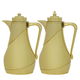 Al Saif Gallery Lujain thermos set, 1 liter, thermal glass inner shell, plastic outer shell - gold product image 2