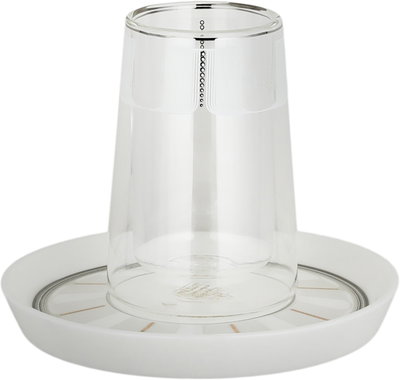 طقم سفرة بورسلان السيف غاليري، 61 قطعة، نقوشات فضي - أبيض product image 4
