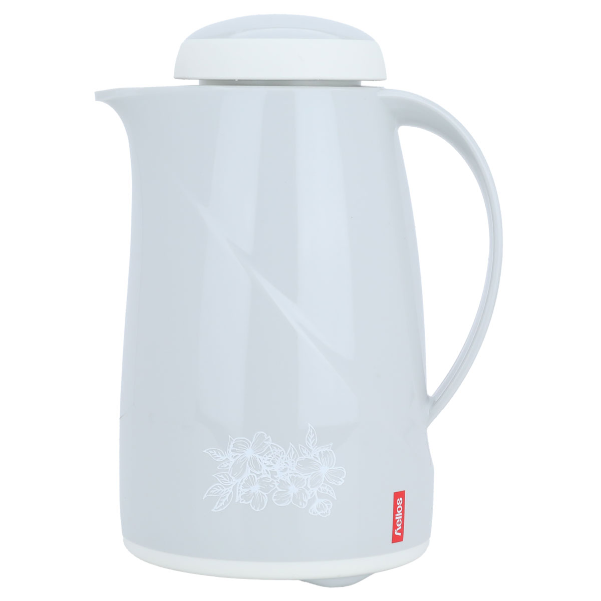Helios Thermos, 0.6 L, Glass Inner Carrier, Plastic Outer Body - Light Grey product image 1