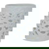 طقم علب بهارات بورسلان السيف غاليري، مخرم - أبيض وذهبي product image 4