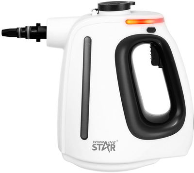 جهاز تنظيف بالبخار ويننج ستار، 1350 واط، تعقيم بدرجة حرارة عالية، ST-4607 - ابيض اسود product image 4