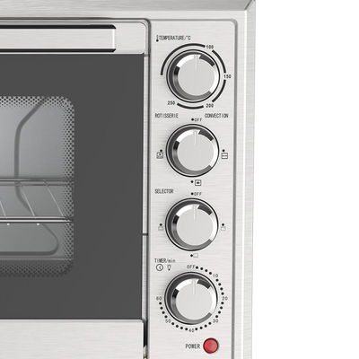 فرن كهربائي ويننج ستار، 60 لتر، 2000 واط، ST-9855 - فضي product image 2