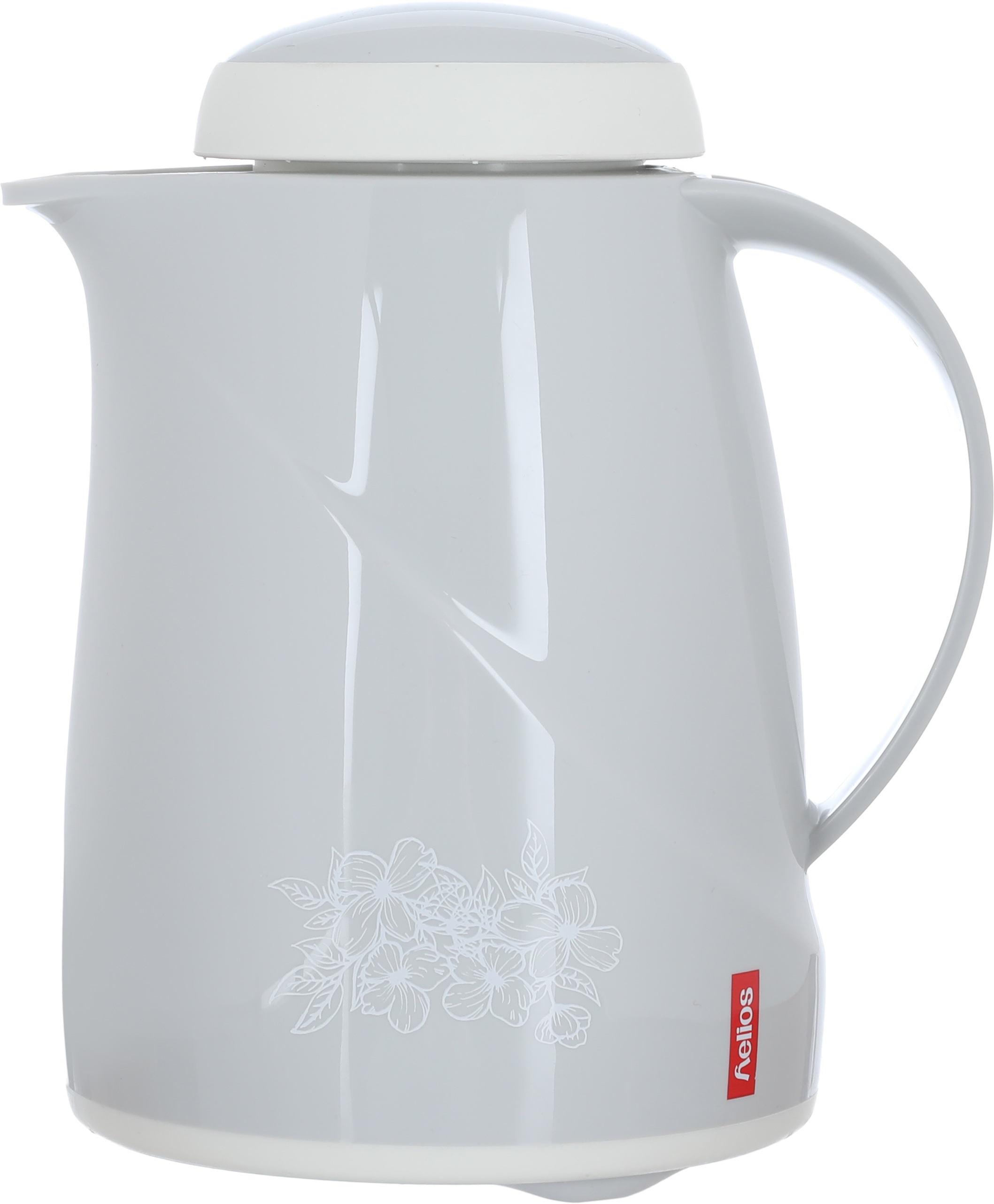 Helios thermos, 0.3 liters, plastic outer shell, thermal glass inner shell, plastic outer shell - white product image