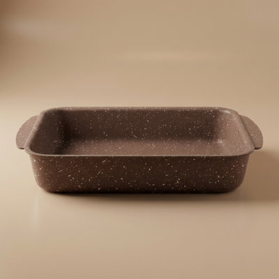 صينية فرن جرانيت صافلون، 5.5 لتر، 35x25 سم - بني product image 1