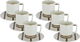 Al Saif Gallery Porcelain Coffee Cup Set, 12 Pieces - Light Beige product image 1