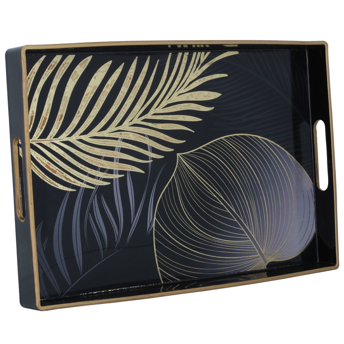 Al Saif Gallery Acrylic Serving Tray, 40X26.5X3.5 Cm, Rectangle - Multicolor product image 2