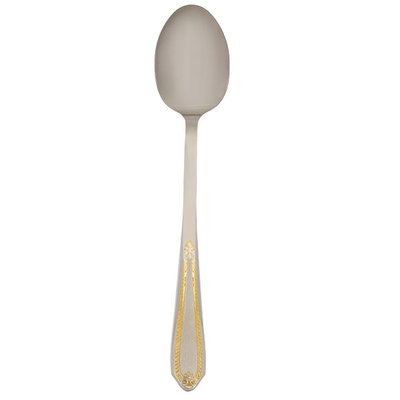 ملعقة خدمة استيل السيف غاليري، 35×7 سم، مذهب - فضي product image 3