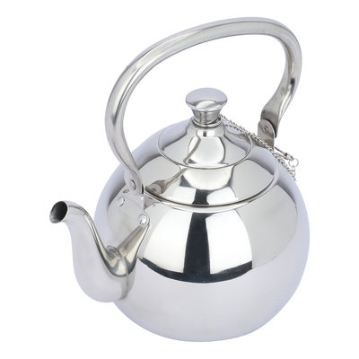 Al Saif Gallery Steel Arabic Teapot, 1.5 Liter - Silver product image 2
