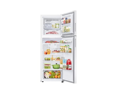 Samsung RT35CG5420WWZA No-Frost Refrigerator, 345 Liters, 12.2 Cubic Feet, Inverter, LED Lighting, Top Freezer - White product image 2