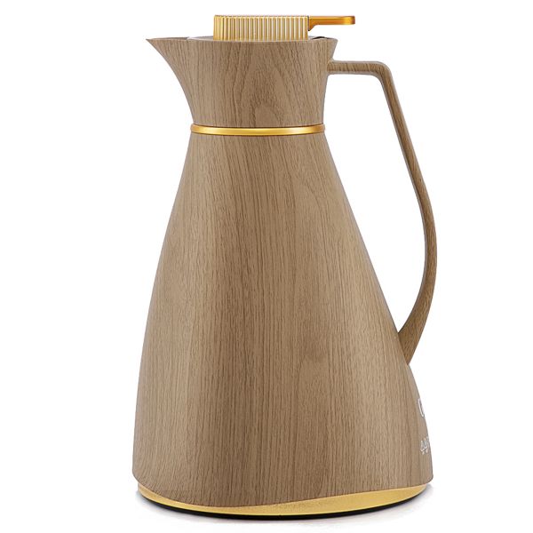 Glory Chiffon Pro Thermos, 1 liter, glass inner container, plastic outer shell - brown product image