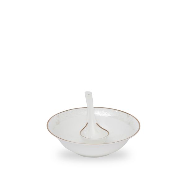 طقم سفرة بورسلان السيف غاليري، 86 قطعة - ابيض product image 4