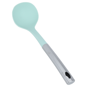 مغرفة شوربة سيليكون السيف غاليري، يد استيل - أخضر product image 2