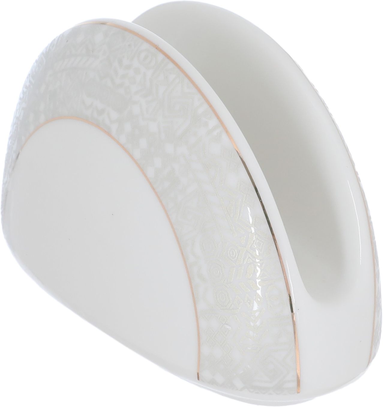 Victoria Al Saif Gallery porcelain dining set, 65 pieces, golden-white pattern product image 10