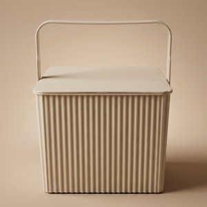 Proof Plastic Carrying Box, 27 x 26 x 21 cm - Beige product image