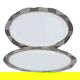 طقم سفرة بورسلان السيف غاليري، 65 قطعة - أبيض product image 2