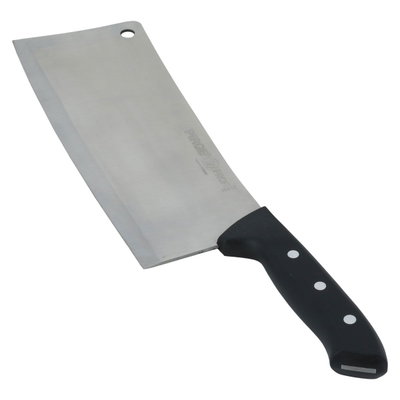 Saif Gallery Steel Turkish Cleaver, 25 cm, with wooden handle - silver product image 3