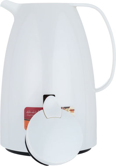 Al Saif Gallery Lima Thermos, 2 litres, compressor, thermal glass inner container, plastic outer shell - pearl product image 4