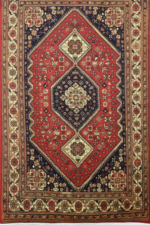 سجادة فرو البادية مخمل بوليستر مطبوع القفاري، 1.00×2.00 متر - نبيتي غامق product image