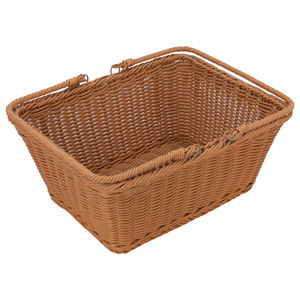سلة رحلات خوص وهج الماسة، 34×26×15 سم - بني product image 3