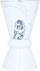 Al Saif Gallery porcelain incense burner, 11 x 11 x 18 cm - white product image 1
